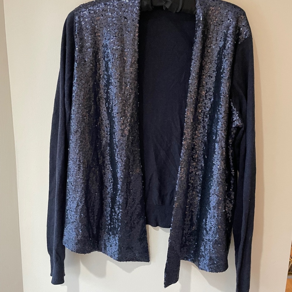WRAP LONDON SEQUIN CARDIGAN